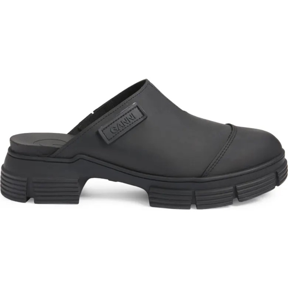 Ganni City Recycled Rubber Mules